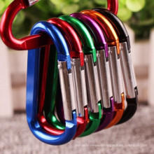 Wholesale Hotsell High-quality Aluminium Alloy Carabiner Keychain Outdoor Hook Backpack Buckle Keychain